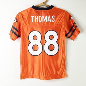 Youth Broncos football jersey 88 Thomas M 8/10